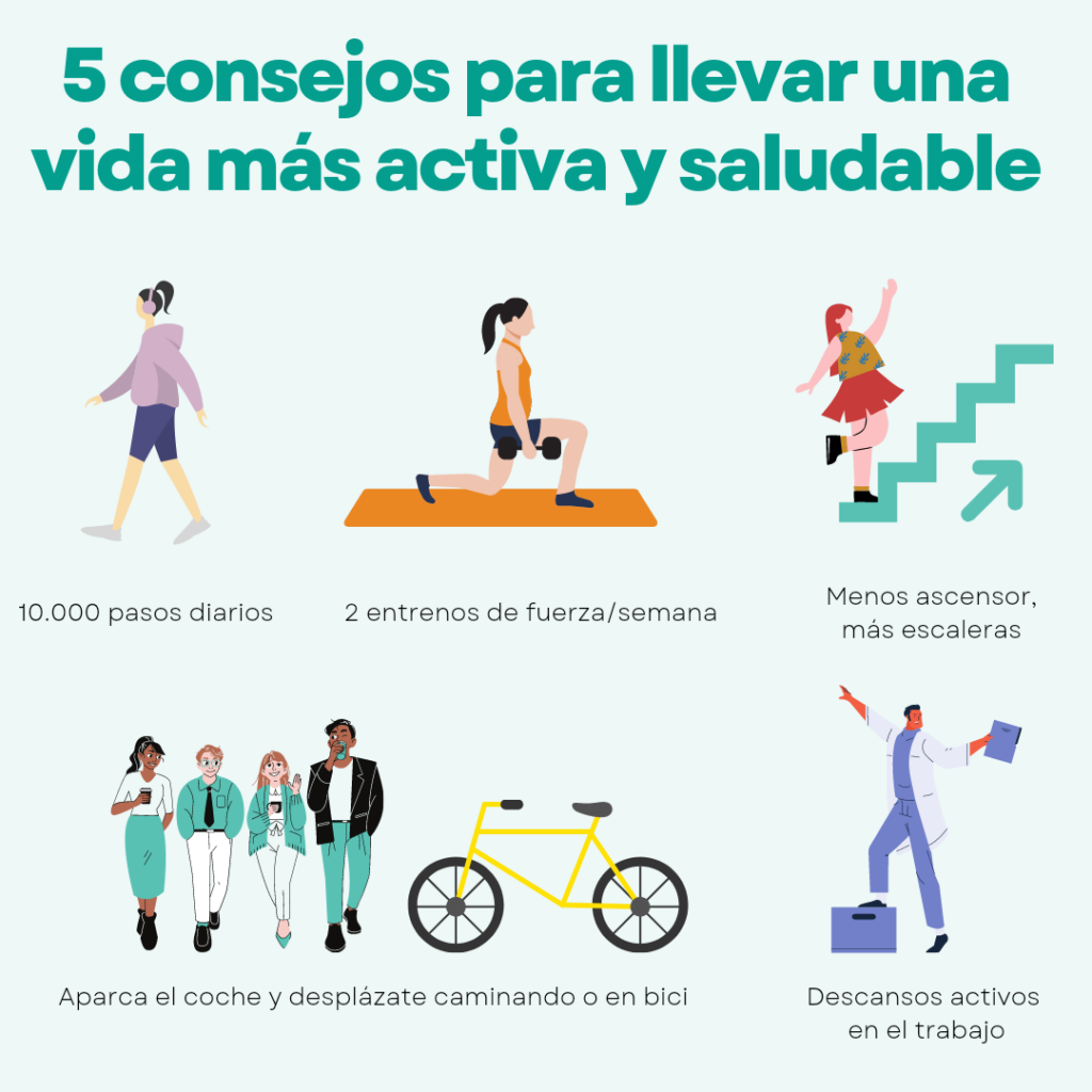 Vida activa y saludable